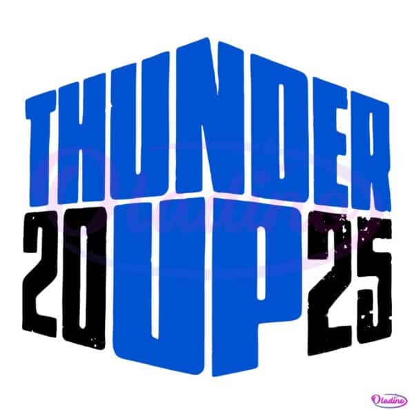 Oklahoma City Thunder Up Playoffs 2025 Game 7 SVG