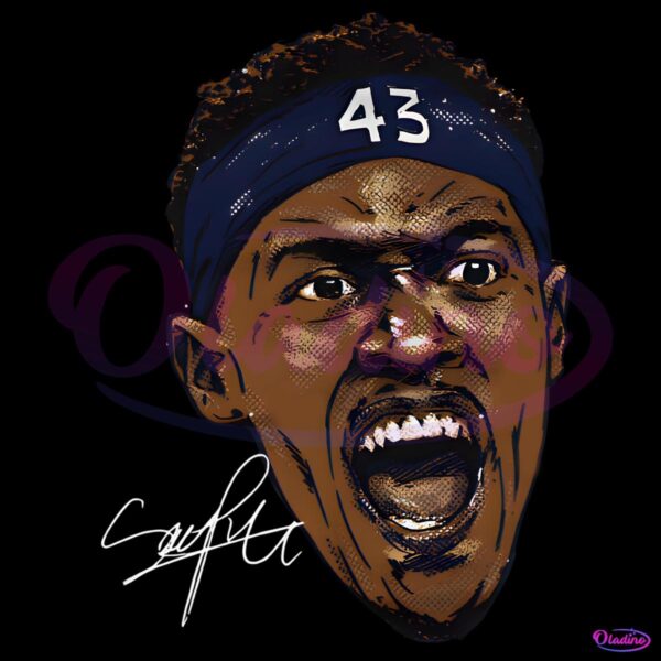 Pascal Siakam Indiana Pacers Basketball Scream PNG
