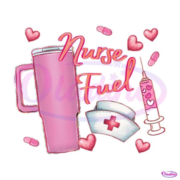 Pink Nurse Fuel Preppy Medical Life PNG