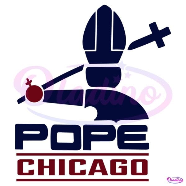 Pope Leo Xiv Pope Chicago SVG