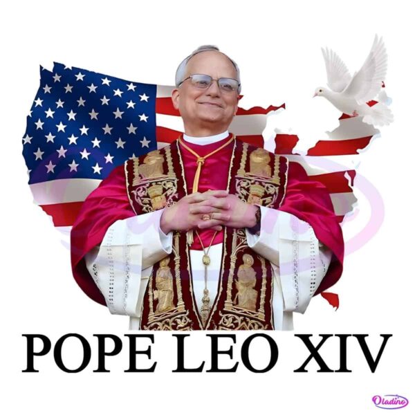 Pope Leo Xiv Robert Prevost American Map PNG