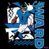 Retro 90S Cam Ward Nfl Draft SVG