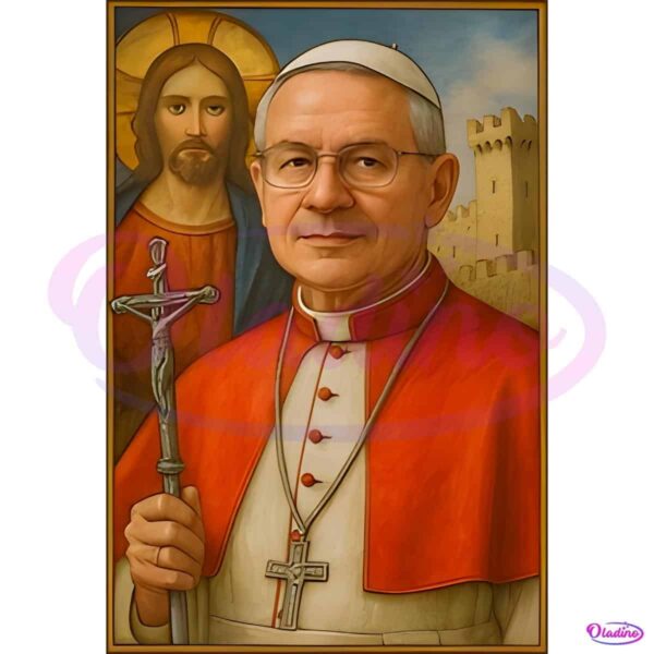 Robert Prevost Pope Leo Xiv First American Pope PNG