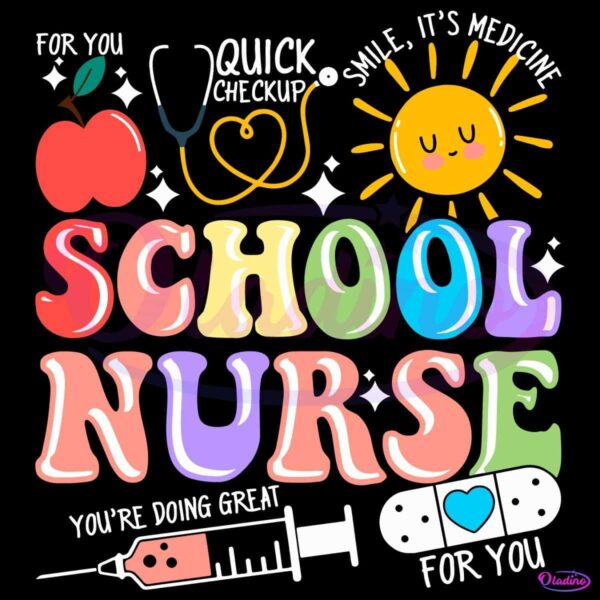 School Nurse You Are Doing Great PNG Sublimation