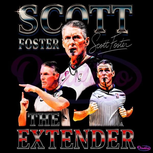 Scott Foster The Extender Referee Bootleg Nba PNG