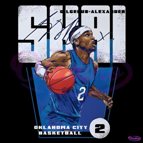 Shai Gilgeous Alexander Oklahoma City Premiere Basketball PNG