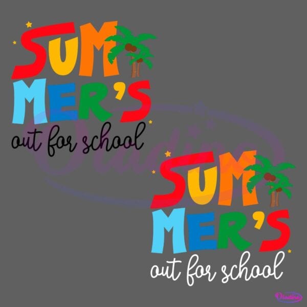 Summer Break Last Day Of School PNG
