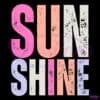 Sunshine Beach Life Summer Distressed Design PNG