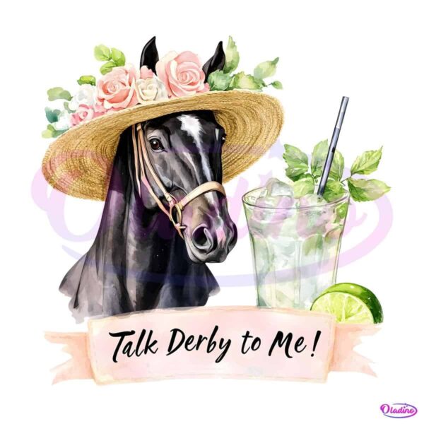 Talk Derby To Me Kentucky Derby 2025 Racing Horse PNG
