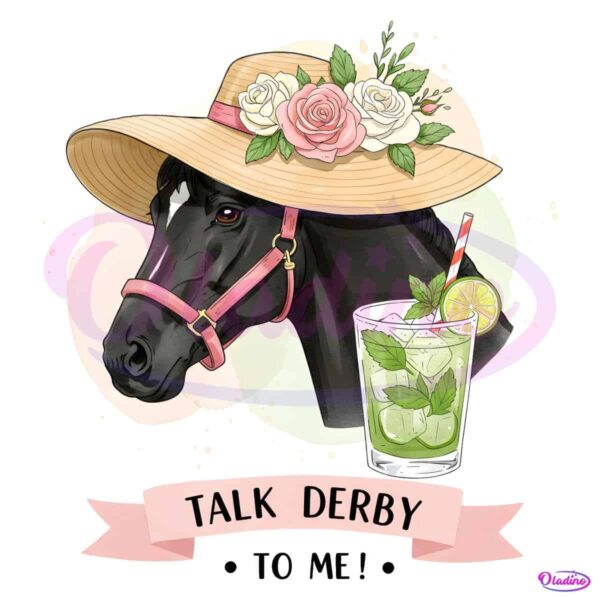 Talk Derby To Me Kentucky Derby Racing Horse 2025 PNG