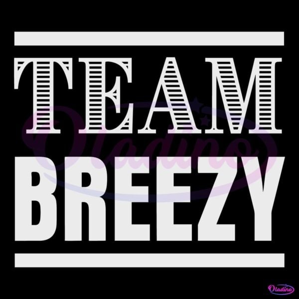 Team Breezy Chris Brown Breezy Bowl Xx SVG