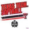 Texas Tech Red Raiders Softball College World Series Stripe SVG