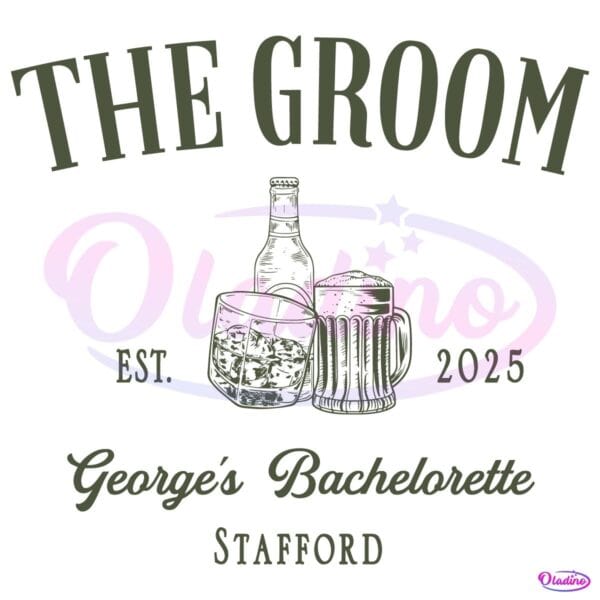 The Groom And The Guys Party Bachelorette Party SVG