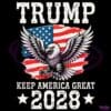 Trump Keep America Great 2028 PNG Sublimation
