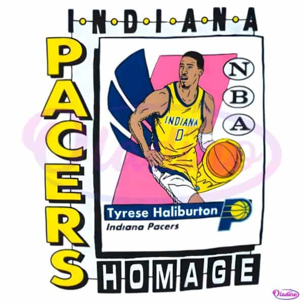 Vintage Tyrese Haliburton Indiana Pacers Skybox PNG