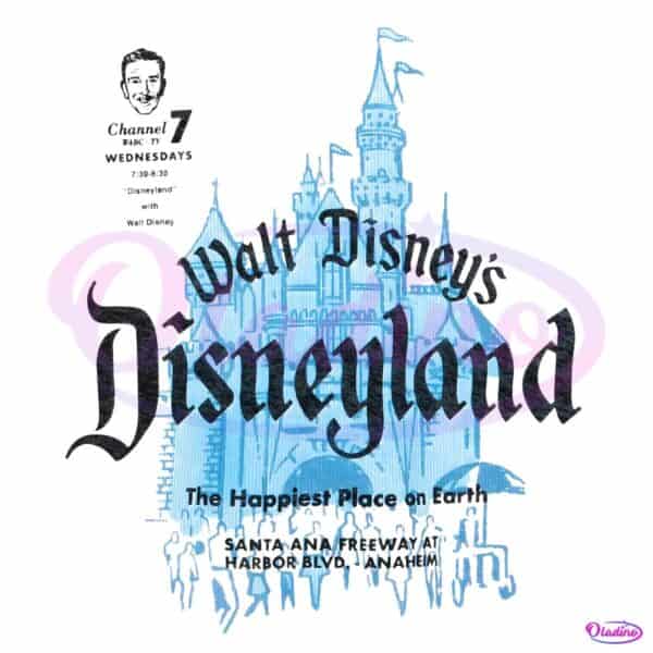 Walt Disney Disneyland Castle Retro Raglan PNG