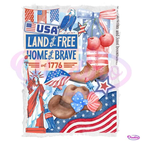 Western College 4Th Of July Patriotic Independence Day Howdy PNG