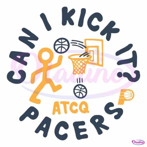 A Tribe Called Quest Indiana Pacers Can I Kick It Basketbal SVG