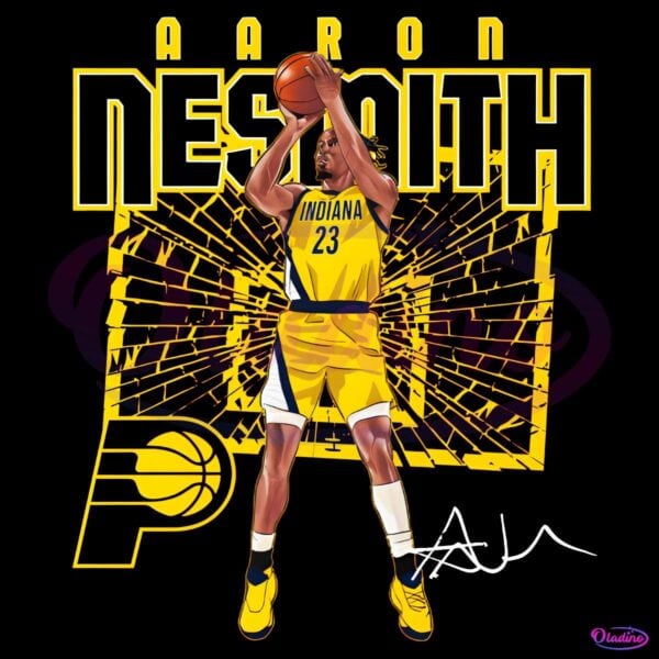 Aaron Nesmith Indiana Pacers Shattered Court Basketball PNG