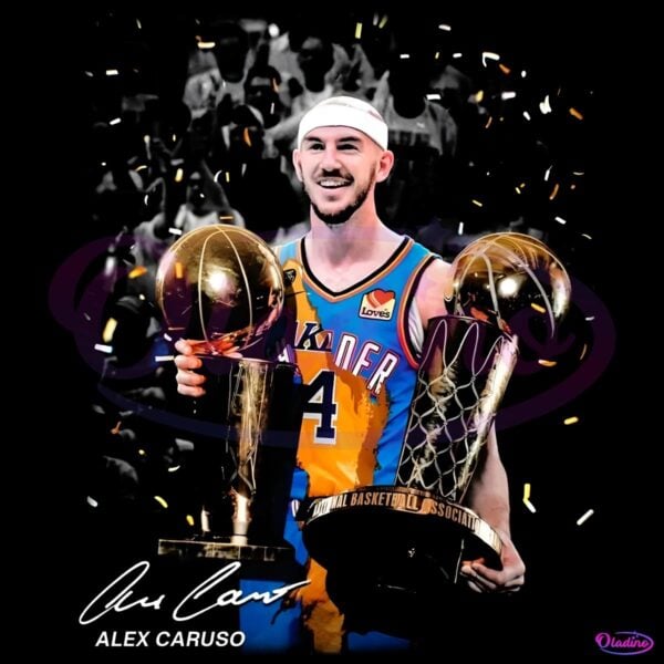 Alex Caruso 2025 Nba Champions Confetti Celebration PNG