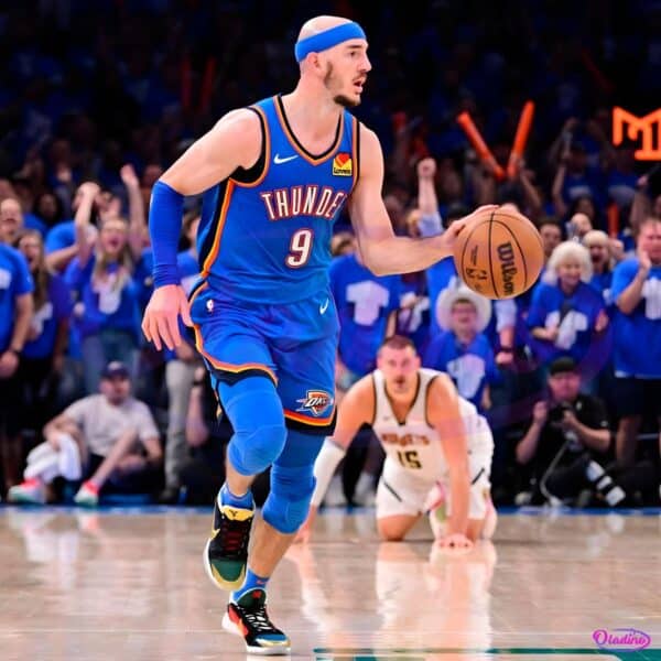 Alex Caruso Meme With Nikola Jokic Okc Basketball Champions 2025 PNG