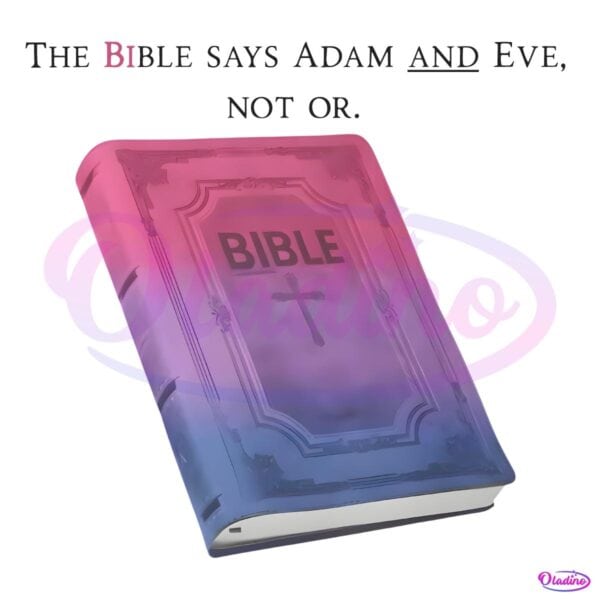 Bible Says Adam And Eve Not Or Christian Message Typography PNG