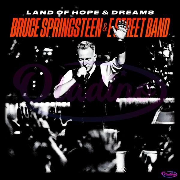Bruce Springsteen Monochrome Live Performance Land Of Hope And Dreams PNG