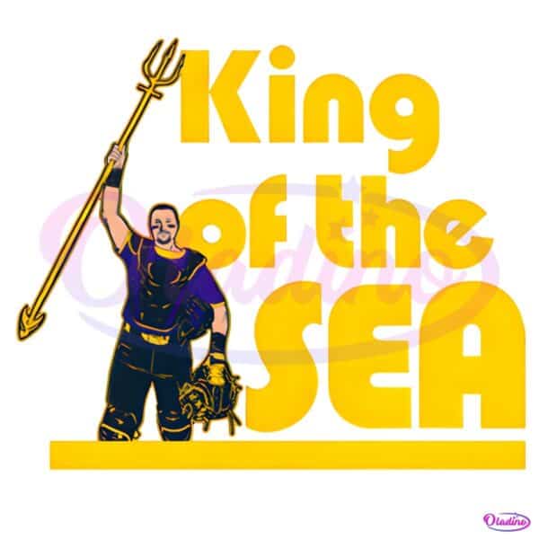 Cal Raleigh King Of The Sea Seattle Baseball PNG