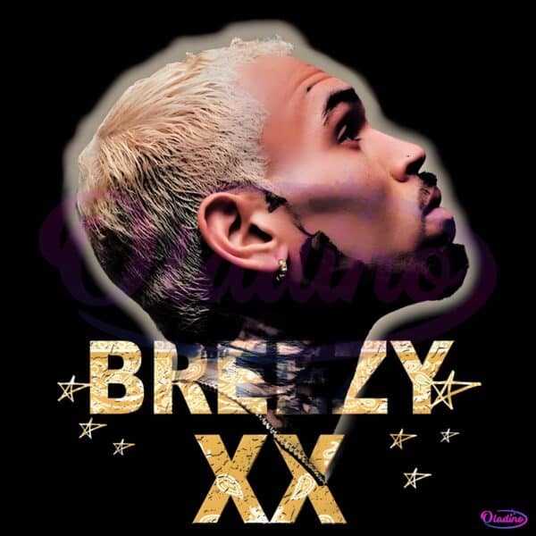 Chris Brown Breezy Xx Gold Star Tour PNG