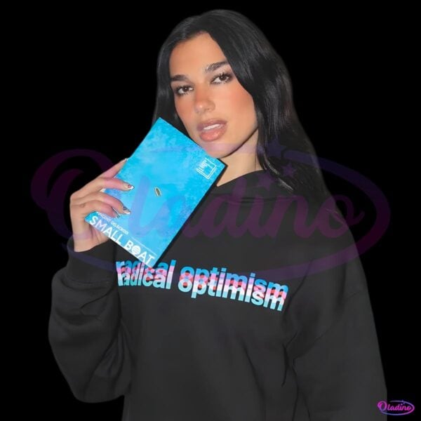 Dua Lipa Radical Optimism Retro Fan Art PNG