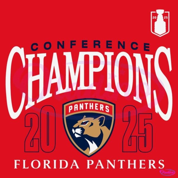 Florida Panthers 2025 Eastern Conference Champions SVG