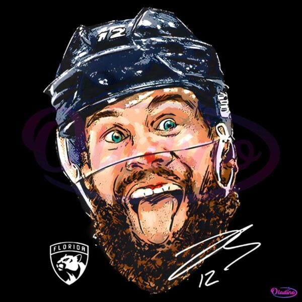 Florida Panthers Gadjovich Enforcer Cartoon Illustration PNG
