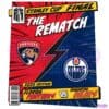 Florida Panthers Vs Edmonton Oilers Comic 2025 Stanley Cup Final PNG
