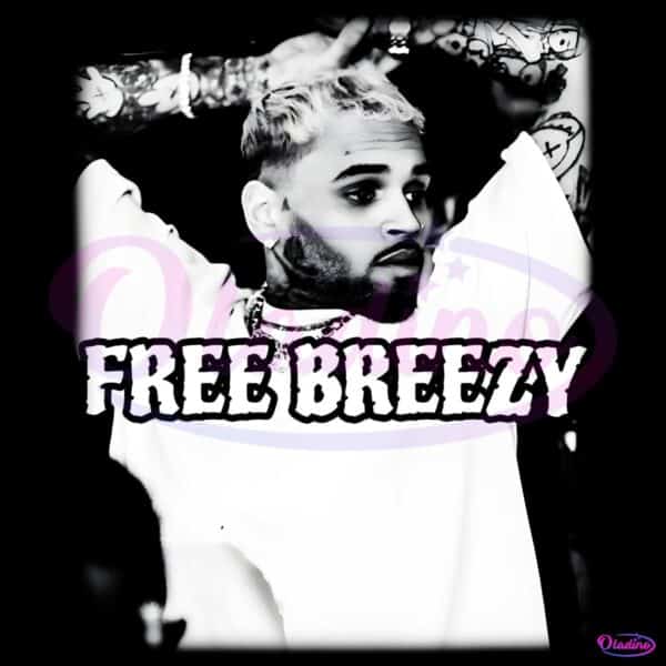 Free Breezy Chris Brown Street Style Hip Hop Fan Graphic PNG