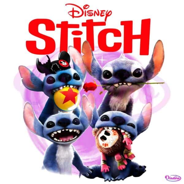 Funny Stitch Disney Cartoon PNG