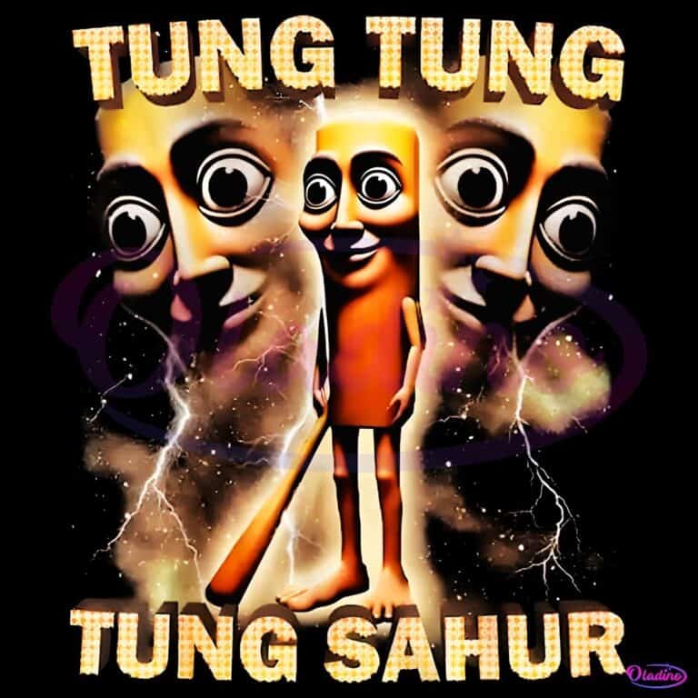 Funny Tung Tung Tung Sahur Brainrot Character Meme Png Free Download