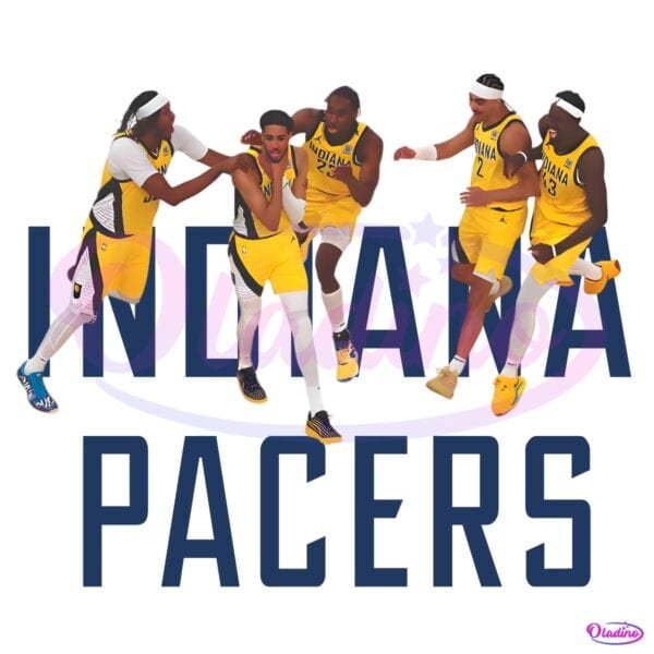 Indiana Pacers Nba Playoffs Tyrese Haliburton Team Celebration PNG