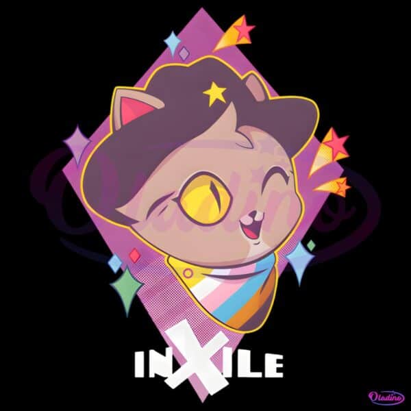 Inxile Pride Lgbtq Xbox Trans Flag Space Cat Cute Gamer PNG