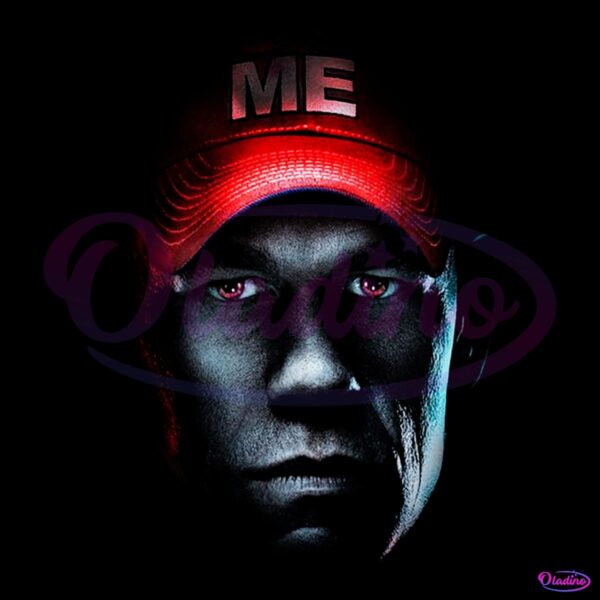 John Cena You Cant See Me Red Hat Wwe Wrestling PNG