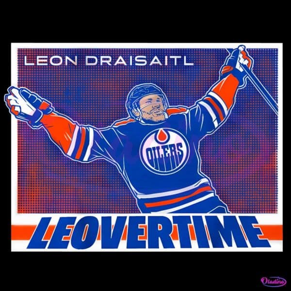 Leon Draisaitl Edmonton Oilers Leovertime PNG