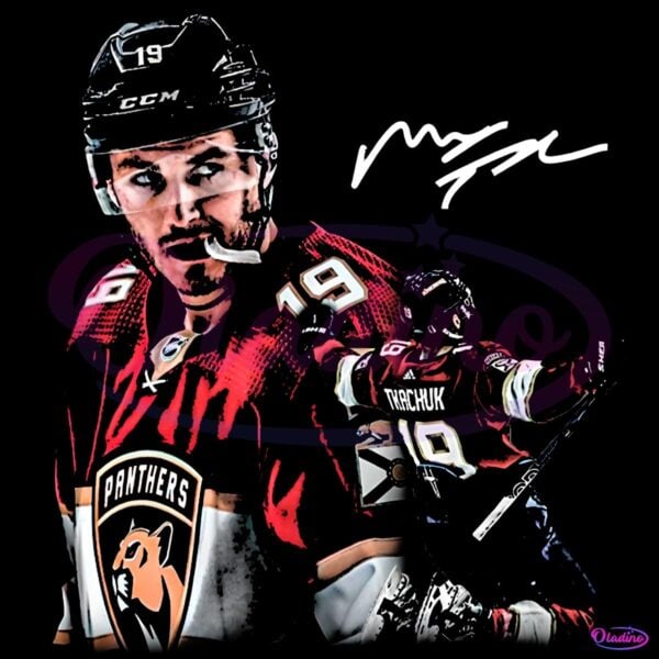 Matthew Tkachuk Florida Panthers Hockey Champions Superstar PNG