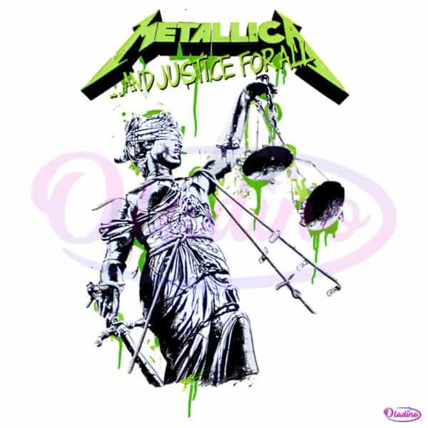 Metallica And Justice For All Green Statue PNG