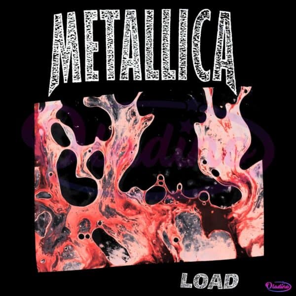 Metallica Load Abstract Album Cover Rock PNG