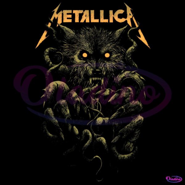 Metallica Wolf And Ktulu Monster Hands Horror PNG
