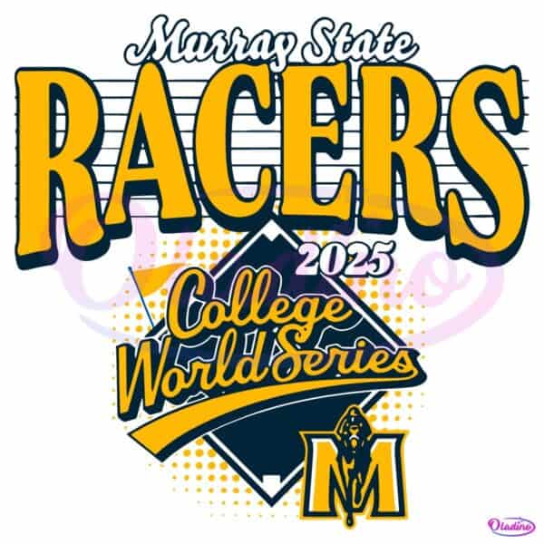 Murray State Racers Baseball 2025 College World Series SVG
