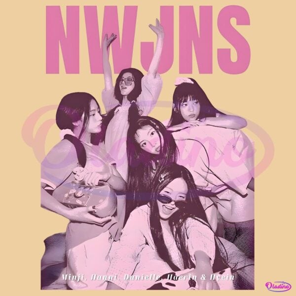 Newjeans Kpop Group Aesthetic Vintage Retro PNG