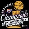 Oklahoma City Thunder Champion Nba Finals 2025 SVG