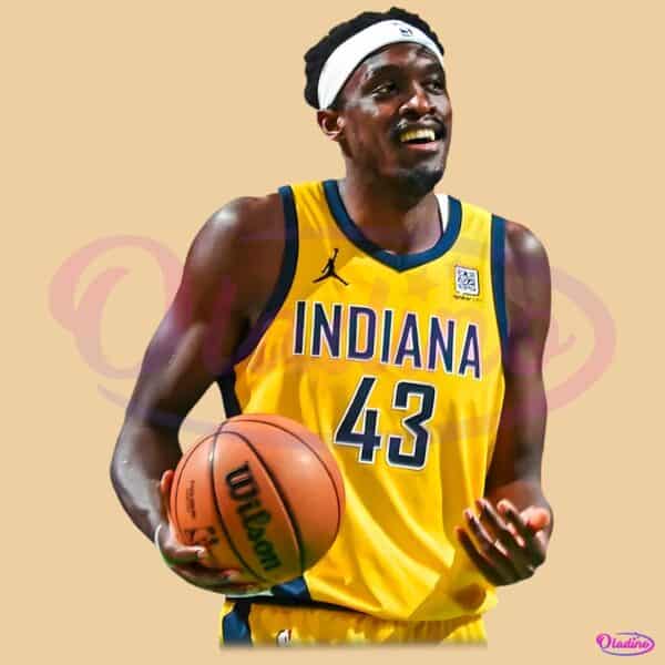 Pascal Siakam Indiana Pacers 2025 Basketball Vintage PNG