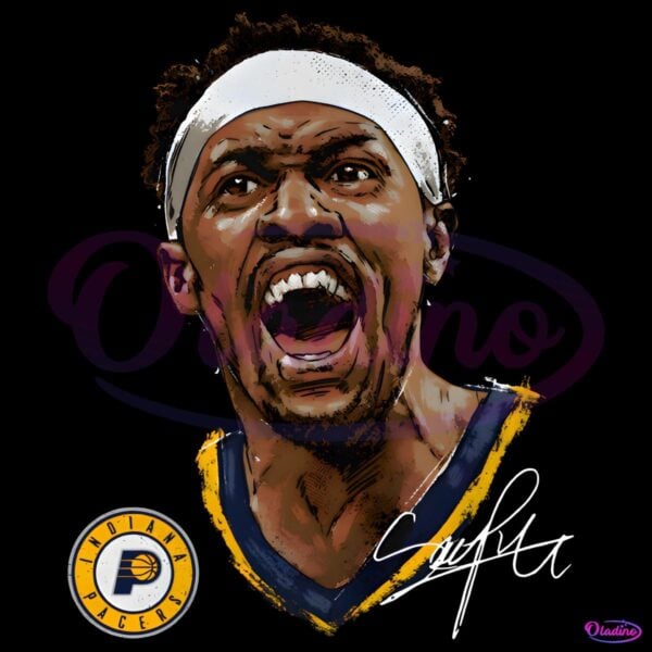 Pascal Siakam Indiana Pacers Portrait PNG