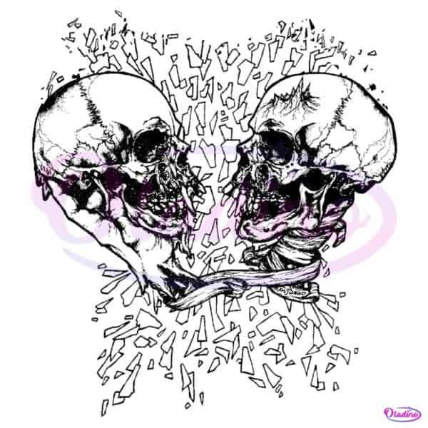 Sad But True Skull Heart Metallica PNG